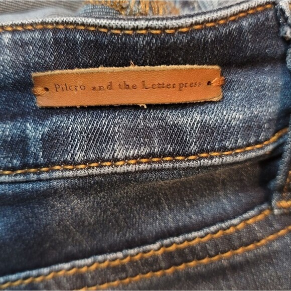Anthropologie Pilcro and the Letterpress Skinny Jeans Size 28 - Picture 7 of 10